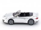 Kids Silver SIKU 1337 Diecast Porsche 911 Turbo Cabrio Toy