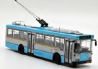 1:64 Scale Diecast Huayu BJD WG120C Beijing Trolley Bus Model