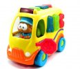 Shelcore Brand Educational Toys Yellow Cartoon RC School Bus