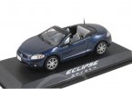 1:43 Deep Blue Diecast Mitsubishi ECLIPSE SPYDER Model