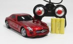 Red / Black Kid 1:24 Full Function R/C Mercedes-Benz SLS AMG Toy