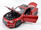 1:18 Scale Red Diecast 2018 Infiniti Q60 Model