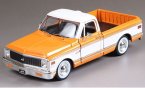 1:24 Orange / Black Jada Diecast 1972 Chevrolet Pickup Model