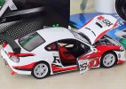 Red-White 1:24 Welly Diecast Nissan Silvia S15 RS-R Car Model