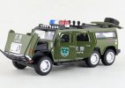 Police 1:32 Kids Army Green /Black /White Diecast Hummer H2 Toy