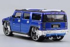 1:32 Scale Blue Bburago Diecast Hummer H2 Model