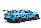 1:64 Scale Blue Diecast 2022 Lynk & Co 03 TCR Race Car Model