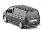 Black /White /Silver 1:36 Scale Kids Diecast VW T6 Multivan Toy