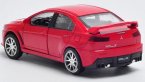 White /Red / Yellow 1:32 Kids Diecast Mitsubishi Evolution X Toy