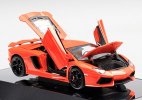 1:43 Scale Orange Diecast Lamborghini Aventador LP700-4 Model