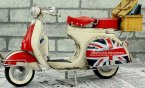 1:6 Scale Tinplate Union Jack painting Vintage Vespa Model