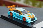 Blue 1:64 Scale NO.7 Diecast Lexus RCF Super GT500 Model