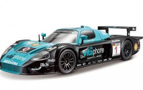 1:24 Scale Green-Black Bburago Diecast Maserati MC 12 Model