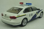 White 1:18 Scale Police Diecast VW New Passat Model