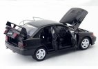 Black / Red / White Diecast Mitsubishi Lancer Evolution III Toy