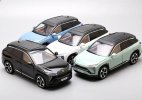 Black / White / Blue 1:24 Scale Diecast NIO ES6 SUV Toy