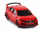 1:64 Scale Red NO.58 Kids Diecast Honda Civic Type R Toy