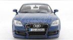 Blue / Silver 1:18 Motormax Diecast 2007 Audi TT Coupe Model