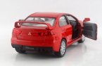 Red / White/ Yellow / Blue Diecast Mitsubishi Lancer Evolution X