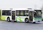 1:42 Scale White-Green Diecast Sunwin 6116HG City Bus Model