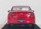 Red 1:18 Scale Diecast 2020 Mazda 3 Axela Sedan Model