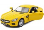 Yellow / Red / Blue / White 1:36 Diecast Mercedes-Benz GT AMG