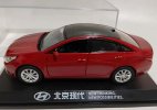 1:32 Scale Red /White /Golden Diecast 2013 Hyundai Sonata Model