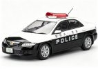 White-Black 1:43 Vitesse Shizuoka Police Diecast Mazda 6 Model