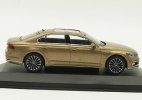 Deep Blue / Golden 1:43 Scale Diecast 2021 VW Phideon Model