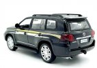 Black / White 1:32 Scale Diecast Toyota Land Cruiser SUV Toy