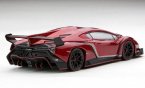 White / Red 1:43 Kyosho Diecast Lamborghini Veneno Model