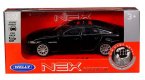 Black 1:36 Scale Welly Diecast Jaguar XJ Toy