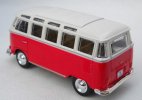 Maisto Kids 1:40 Scale White-Red Diecast VW T1 Bus Toy