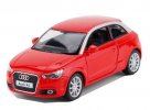 Kids 1:36 Scale White / Red / Blue / Gray Diecast Audi A1 Toy