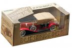 1:18 Scale Green/Light Red Diecast Duesenberg SJ Model