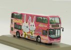 1:76 Pink NLB Diecast Dennis Enviro 400 Double Decker Bus Model