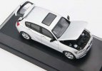 Black / Silver 1:43 Scale Paragon Diecast BMW 1 Series Model