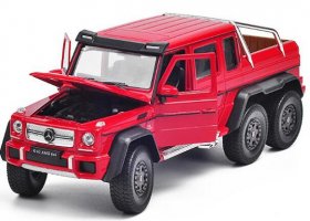 1:24 Welly Diecast Mercedes Benz G63 AMG Pickup Truck Model