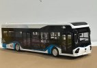 White-Black 1:32 Scale Diecast Shudu CDK6126EV6 City Bus Model