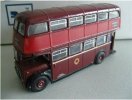 1:76 Scale Red CORGI Brand London Double-decker Bus Model