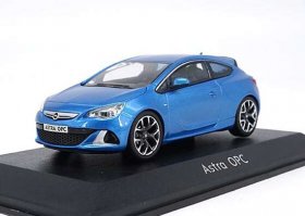 1:43 Scale Red / Blue Diecast Opel Astra OPC Model