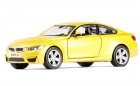 1:36 Scale Red / Yellow Kids Diecast BMW M4 Toy