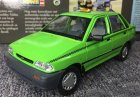 1:24 Scale Green Welly Iran Taxi Diecast Kia Pride Model