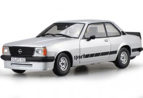 Silver 1:18 Scale Sunstar Diecast Opel Ascona E Sport Model