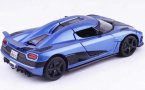 1:32 Scale White/ Red/ Blue Kids Diecast Koenigsegg Agera Toy