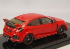 TSM Red 1:43 Scale Diecast 2017 Honda Civic Type R FK8 Model