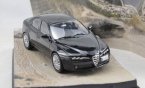 Black 1:43 Scale Diecast Alfa Romeo 159 Model