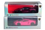 Pink / Purple 1:43 GTAUTOS Diecast Lamborghini Aventador Model