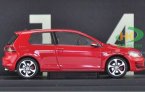 White / Red / Blue / Black / Gray 1:43 Diecast VW GOLF 7 GTI