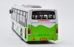 1:43 Scale White NO.528 Diecast Sunwin City Bus Model